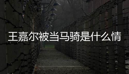 骑是情况骑尔被么节目被王嘉 王当马当马在什嘉尔什么