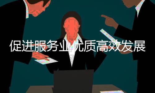 能提效发推进服务服务务院例行质高展政策质的促进吹风业优业扩意见有国关于关情会介绍况